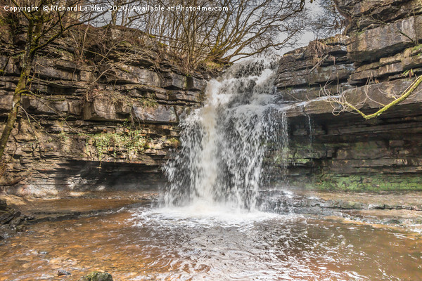 Summerhill Force and Gibsons Cave, Teesdale Picture Board by Richard Laidler