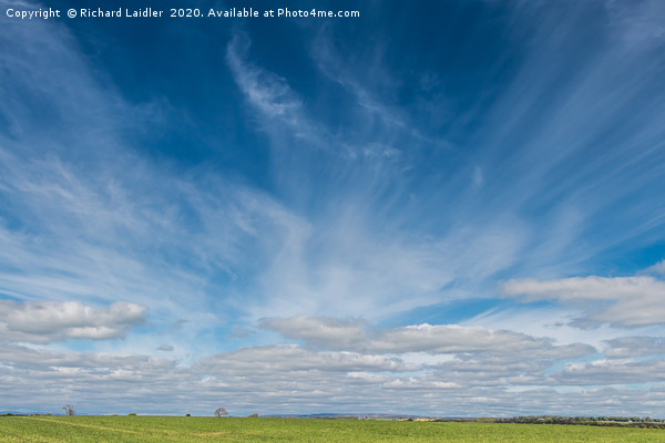 Spring Cirrus Picture Board by Richard Laidler