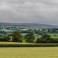 Buy canvas prints of Brightening Up Over Barningham by Richard Laidler