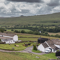 Buy canvas prints of Arla Burn and West Farm Middleton in Teesdale by Richard Laidler