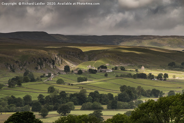 Bright Interval on Holwick, Teesdale Picture Board by Richard Laidler