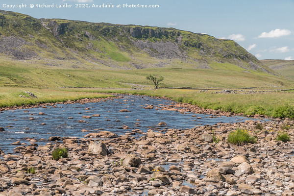  Cronkley Scar and the River Tees Picture Board by Richard Laidler