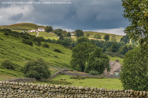 East Force Garth Farm, Upper Teesdale Picture Board by Richard Laidler