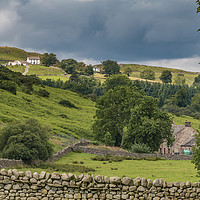 Buy canvas prints of East Force Garth Farm, Upper Teesdale by Richard Laidler