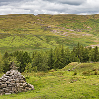 Buy canvas prints of Towards Coldberry from Marlbeck Gutter, Teesdale by Richard Laidler