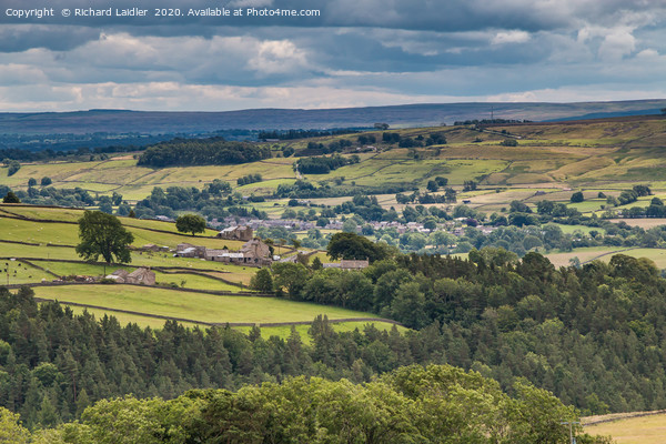 Mickleton, Teesdale from near Aukside Picture Board by Richard Laidler