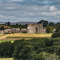 Buy canvas prints of Bowes Castle by Richard Laidler