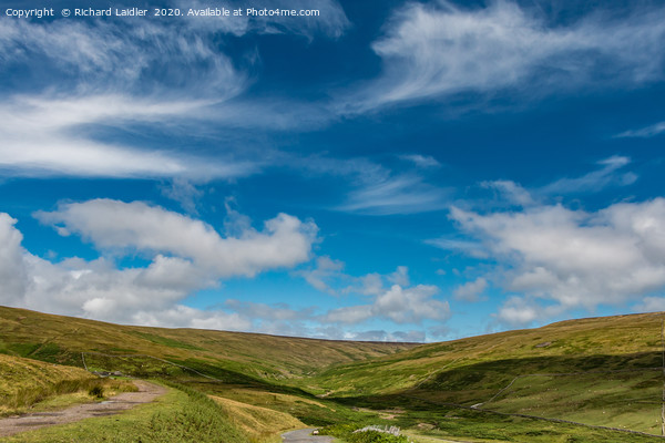 Big Sky over the Hudes Hope, Teesdale Picture Board by Richard Laidler