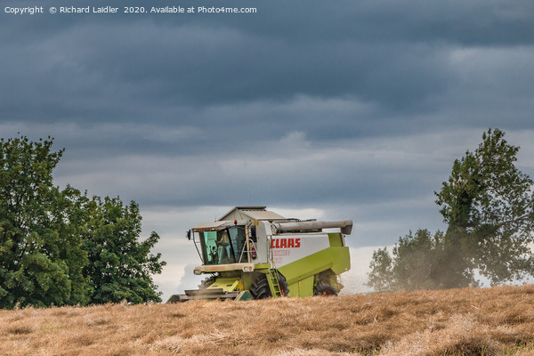 OSR Combining at Hutton Hall Picture Board by Richard Laidler