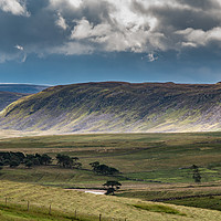 Buy canvas prints of Cronkley Scar from Lingy Hill by Richard Laidler