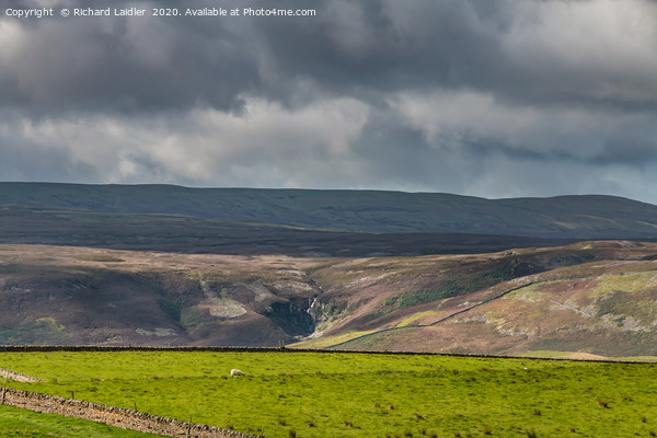 Across to White Force Teesdale from Wool Pits Hill Picture Board by Richard Laidler