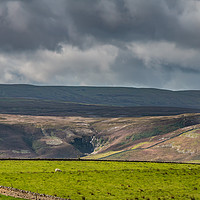 Buy canvas prints of Across to White Force Teesdale from Wool Pits Hill by Richard Laidler