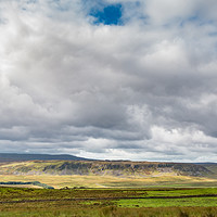 Buy canvas prints of Cronkley Scar, Teesdale from Wool Pits Hill by Richard Laidler