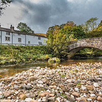 Buy canvas prints of Hubberholme, Wharfedale, Yorkshire Dales by Richard Laidler
