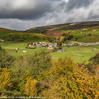 Buy canvas prints of Autumn at Gunnerside, Swaledale, Yorkshire Dales by Richard Laidler