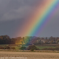 Buy canvas prints of Rainbows End, East Shaws, Whorlton, Teesdale by Richard Laidler