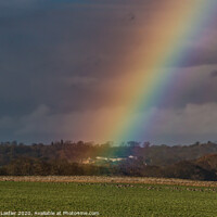 Buy canvas prints of Vivid Rainbows End, East Shaws, Westwick, Teesdale by Richard Laidler