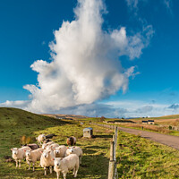 Buy canvas prints of Big Sky over Widdybank by Richard Laidler