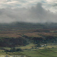 Buy canvas prints of Fog lifting off Holwick by Richard Laidler