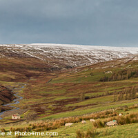 Buy canvas prints of Wintry Hudes Hope Panorama (1) by Richard Laidler