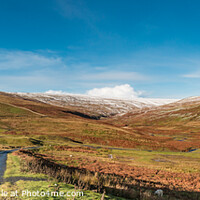 Buy canvas prints of Wintry Hudes Hope Panorama (2) by Richard Laidler