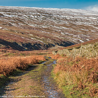 Buy canvas prints of A wintry Hudes Hope Valley, Teesdale (2) by Richard Laidler