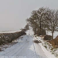 Buy canvas prints of Blizzard Clearing by Richard Laidler