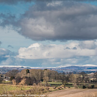 Buy canvas prints of Over Thorpe to Cross Fell from Wycliffe, Teesdale by Richard Laidler
