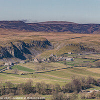 Buy canvas prints of Over to Holwick, Teesdale in Spring (2) by Richard Laidler