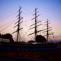 Buy canvas prints of cutty sark by Emma whipple