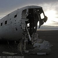 Buy canvas prints of Abandoned plane wreck at Solheimasandur, Iceland by Lensw0rld 