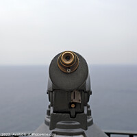 Buy canvas prints of Telescope overlooking the sea by Lensw0rld 