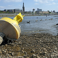 Buy canvas prints of Climate change - severe drought in Düsseldorf, Germany by Lensw0rld 