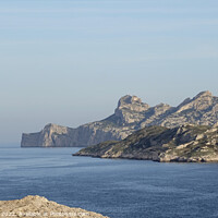 Buy canvas prints of Coastal landscape at the Côte d'Azur by Lensw0rld 