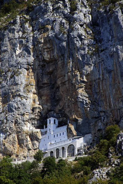 The beautiful sight of the Monastery of Ostrog in Montenegro Picture Board by Lensw0rld 