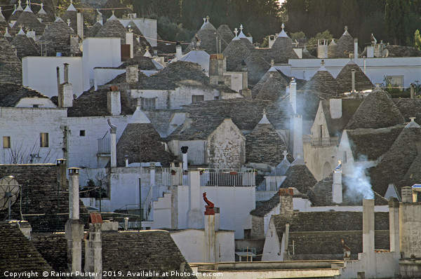 View over the famous "Trulli" of Alberobello Picture Board by Lensw0rld 
