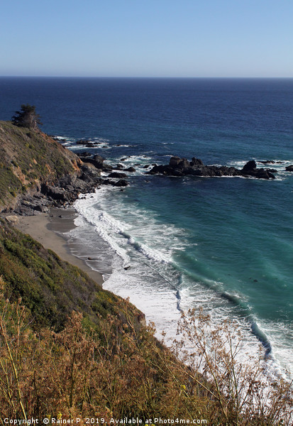 Gorgeous coastal view off Highway 1 Picture Board by Lensw0rld 