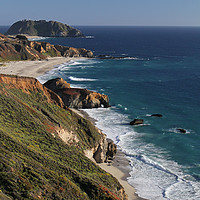 Buy canvas prints of Gorgeous coastal view off Highway 1 by Lensw0rld 
