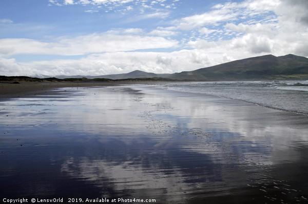 Mirror beach in Ireland Picture Board by Lensw0rld 