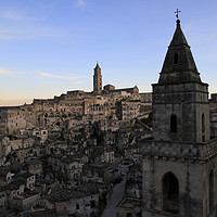 Buy canvas prints of View over the gorgeous city of Matera, Italy by Lensw0rld 