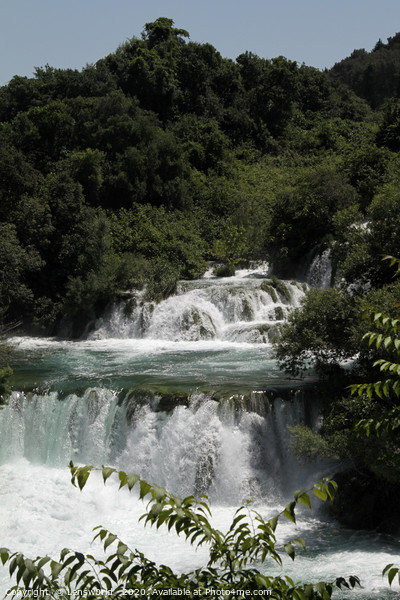 Waterfalls in Krka national park Picture Board by Lensw0rld 