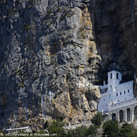 Buy canvas prints of Monastery of Ostrog in Montenegro by Lensw0rld 
