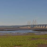 Buy canvas prints of Second Severn Crossing by Harshil Shah