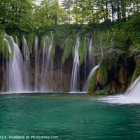 Buy canvas prints of Plitvice Waterfalls by Jules Taylor