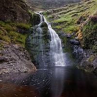 Buy canvas prints of Moss Beck Falls, Newlands Valley by Jules Taylor