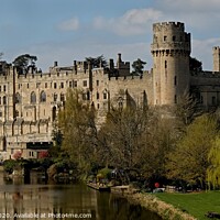 Buy canvas prints of Warwick Castle by Jules Taylor