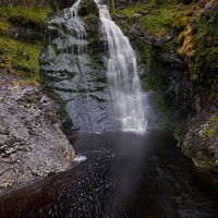 Buy canvas prints of Moss Beck Falls, Newlands Valley, Lake District by Jules Taylor