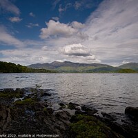 Buy canvas prints of Skiddaw & Derwent Water by Jules Taylor