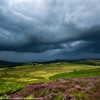 Buy canvas prints of Approaching Storm in the Peak District by Jules Taylor