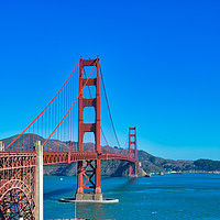 Buy canvas prints of Golden Gate Bridge by Sylvain Beauregard